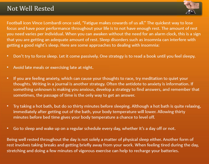 Not Well Rested FreshSkills